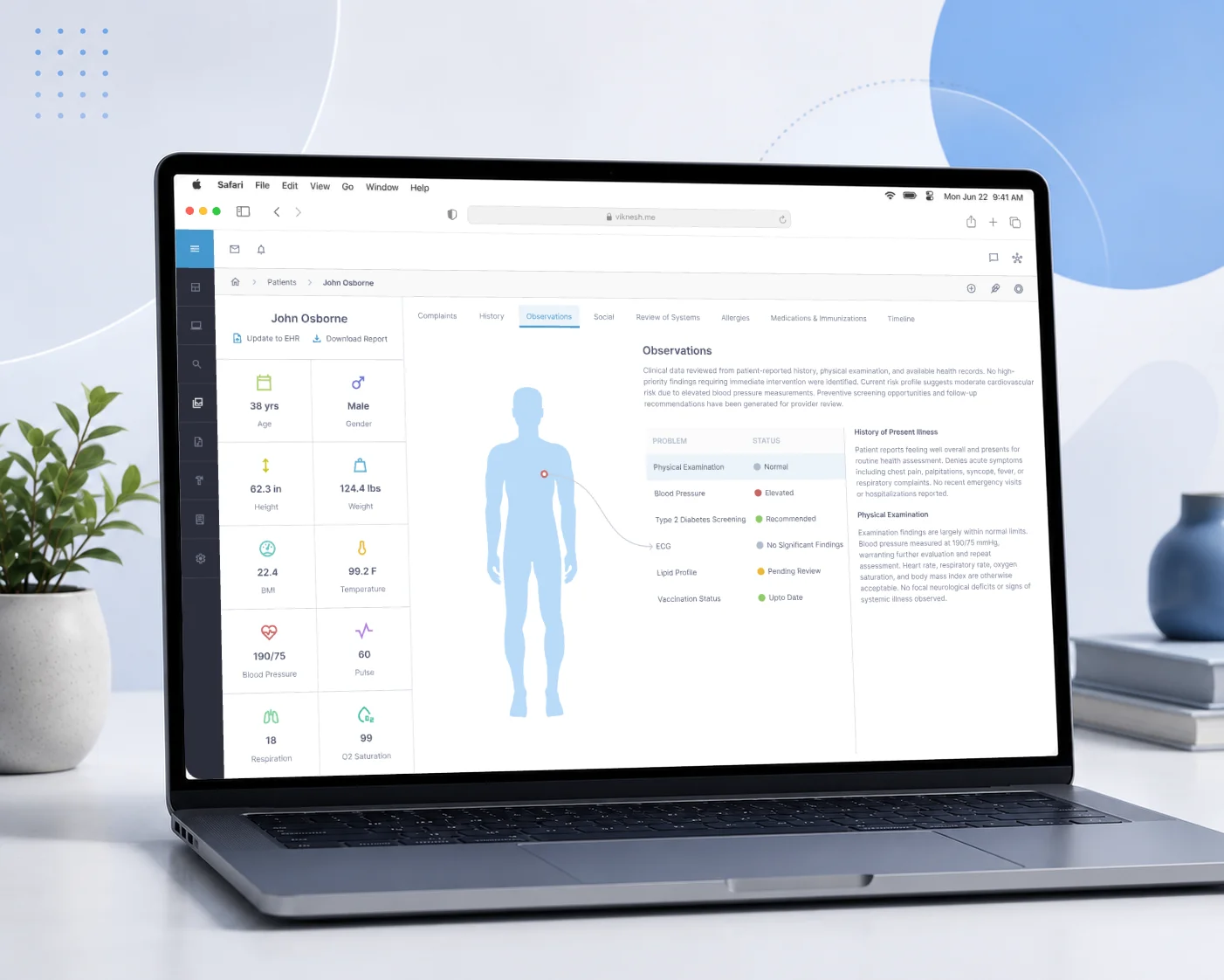 Intelligent clinical transcription