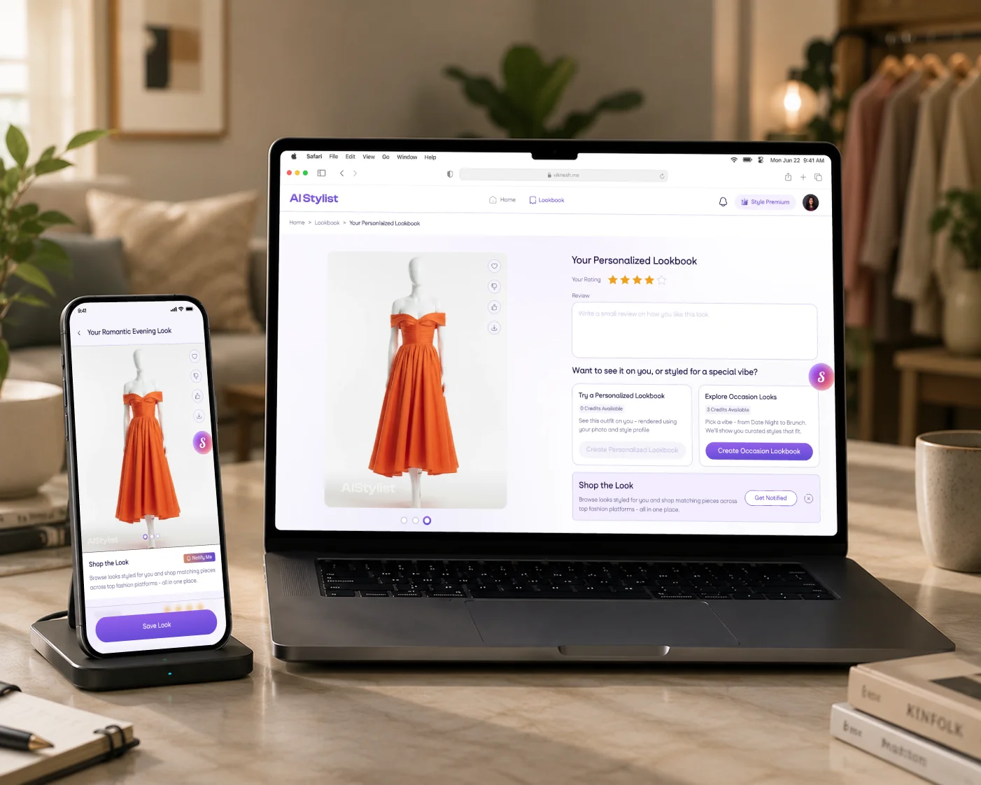 AI Stylist redesign