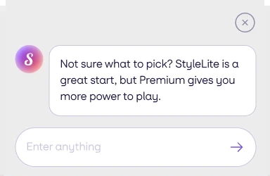 Sia offering a one line comparison of the two plans