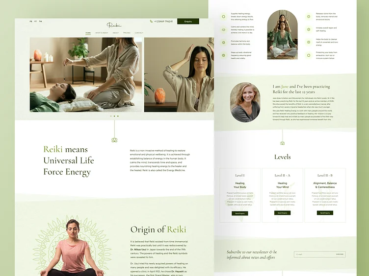 Reiki Website